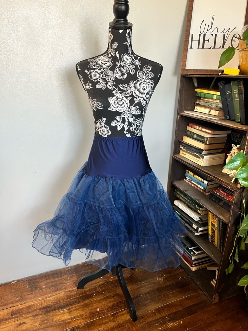Navy Blue Grace Karin Tulle Petticoat